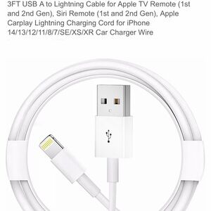 Apple White Lightning to USB Cable